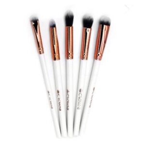 2/$20 Crown Elegant White and Gold All Eyes on You Brush Collection NEW
